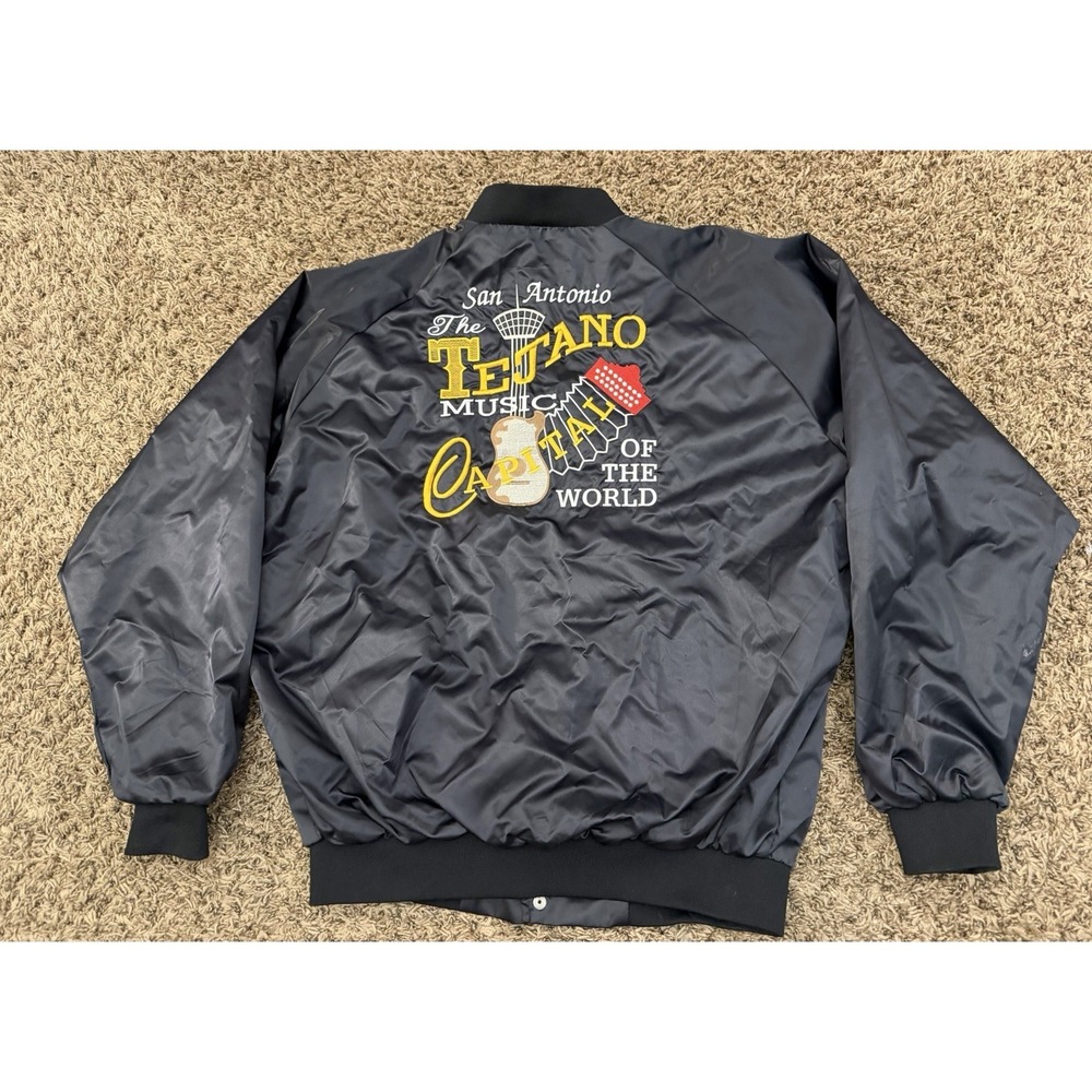 Vintage Cardinals San Antonio Tejano Music Capital of the World Jacket Sz XL